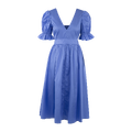Felicia Dress Provence S Puffed sleeve dress