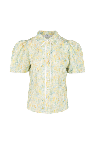 Amrita SS Shirt SS print blouse