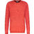 Curtis Sweater Paprika S Bamboo r-neck 