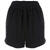 Maiken Shorts Black M Linen slub shorts 
