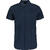 Didrik Shirt Navy M Linen stretch SS shirt 