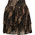 Ariel Skirt Black AOP XS Velour look AOP skirt