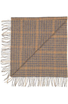 Bea Scarf Camel Check One Size Wool scarf