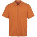 Capri Shirt Orange S Cotton crepe stretch SS