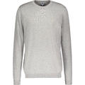 Curtis Sweater Light Grey Melange L Bamboo r-neck