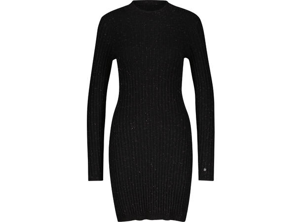 Eliza Dress Black XL Viscose glitter dress 