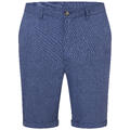 Herman Shorts Mid blue melange XXL Linen stretch shorts