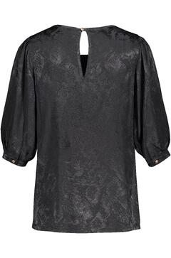 Jamila Top Puffed sleeve viscose top