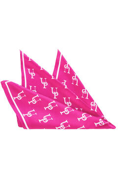 Kristiansand Scarf Magenta One Size Printed silk scarf