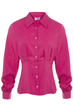 Lela Blouse Cupro stretch blouse