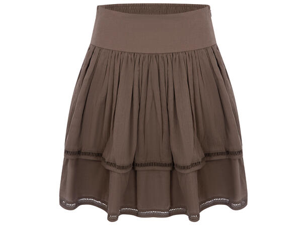 Lori Skirt Olive S Organic cotton skirt 