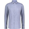 Messi Shirt Denim Blue XL Cutaway collar stretch shirt