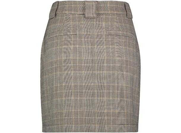 Nicki Skirt Beige Check S Cargo skirt 