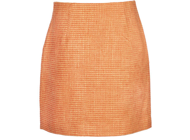 Paula Skirt Apricot melange XS Boucle mini skirt 