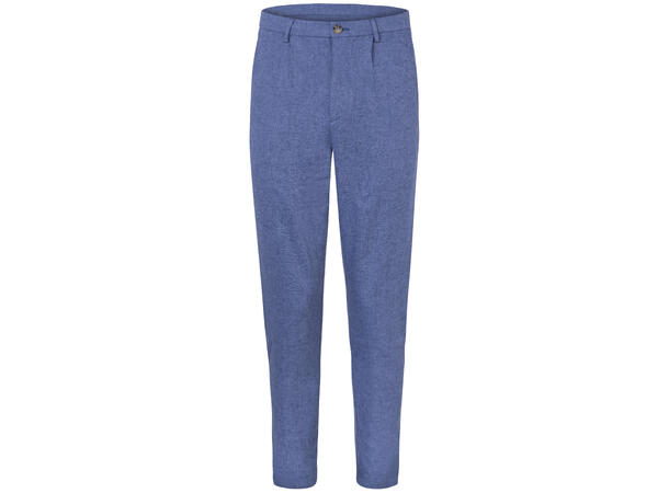 Ricky Pants Mid blue melange S Linen stretch pants 