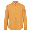 Ronan Shirt Apricot Melange M Linen/Viscose Shirt