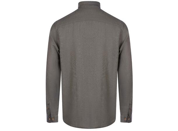 Ronan Shirt Olive M Linen/Viscose Shirt 