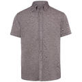 Sawyer Shirt Mid Brown S SS linen shirt