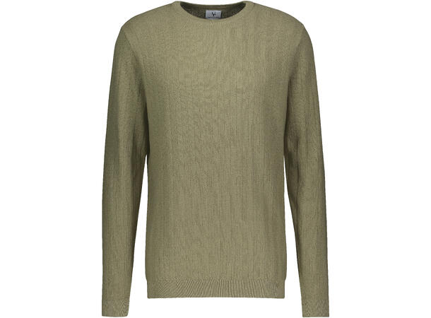 Sean Sweater Deep Lichen S Herringbone pattern Sweater 