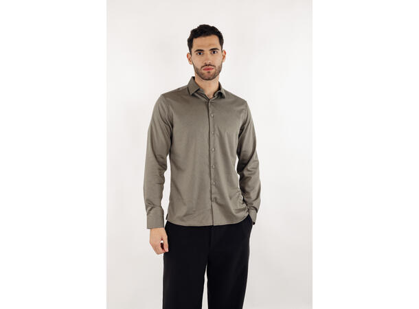 Totti Shirt Olive L Basic stretch shirt 