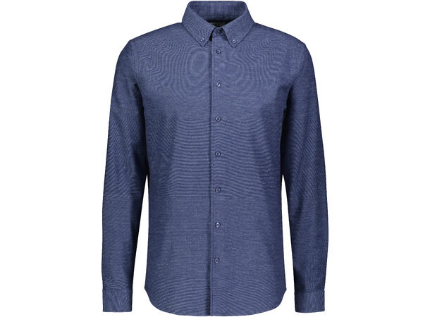 Vidar Shirt blue S Brusehd cotton melange 
