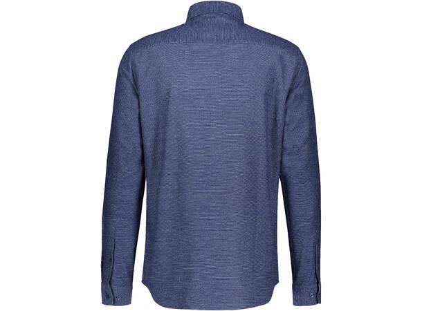 Vidar Shirt blue S Brushed cotton melange 
