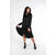 Keya Dress black S Viscose shirt dress 