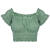 Elsie Top Dusty green XS Crop top 