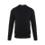 Leon Sweater Black M Meriono mock neck 