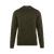 Leon Sweater Olive M Meriono mock neck 