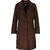 Cali Coat Chocolate Brown XS Wool coat 