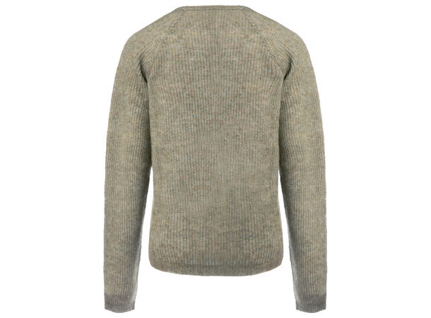 Betzy Sweater Dusty green S Mohair r-neck 