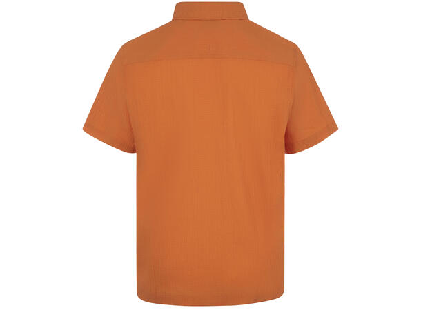 Capri Shirt Orange M Cotton crepe stretch SS 