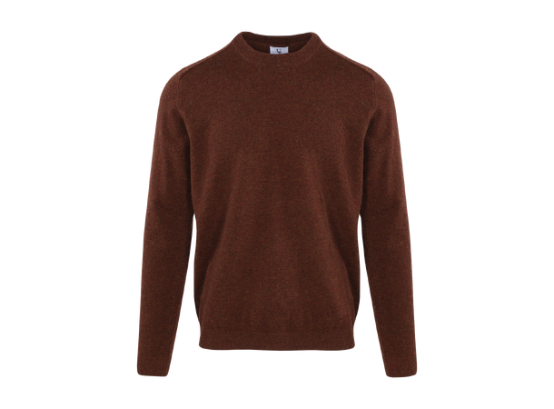 Constantin Sweater Rust S Wool r-neck 