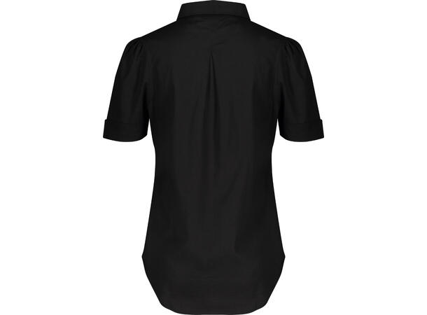 Deborah Shirt Black XS Linen stretch SS shirt 