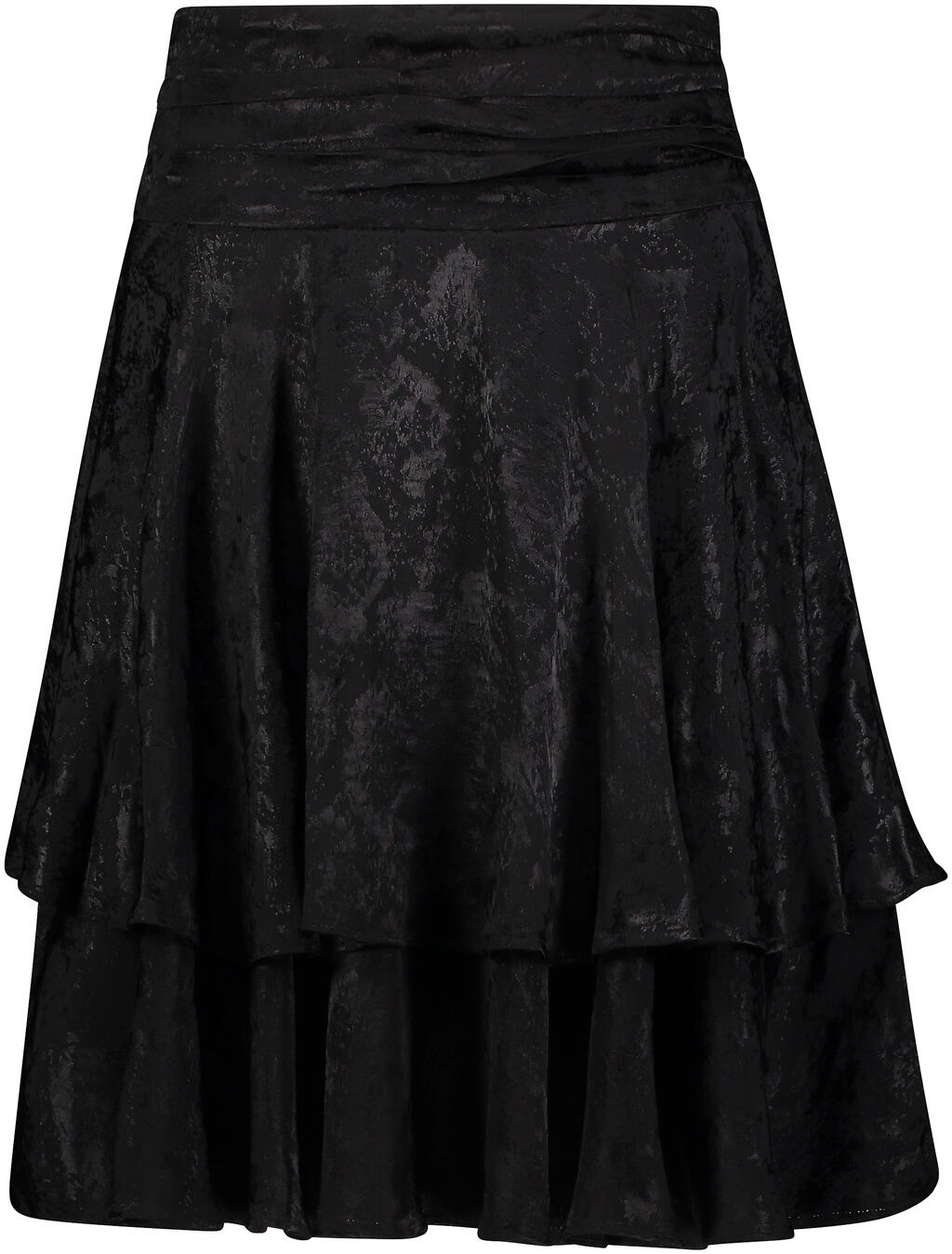 Elaine Skirt black L EcoVero wide waist skirt - Urban Pioneers AS