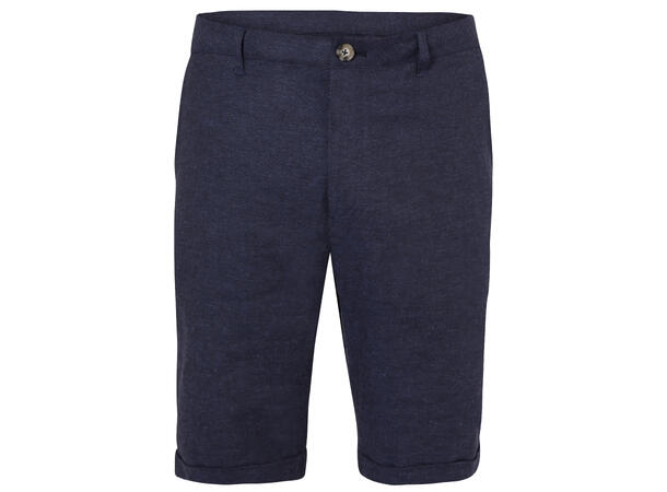 Herman Shorts Navy melange S Linen stretch shorts