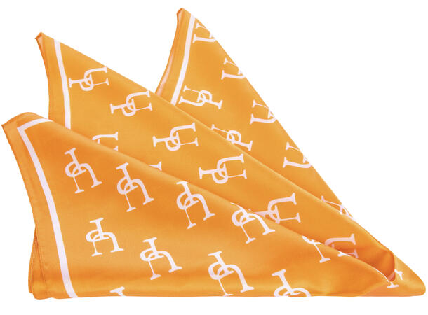 Kristiansand Scarf Apricot One Size Printed silk scarf 