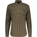 Ledger Shirt Olive L Lyocell pocket shirt