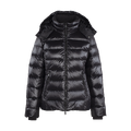 Olivia Down Jacket Black L Glossy down jacket
