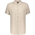 Sawyer Shirt Sand Melange M SS linen shirt