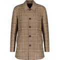 Stefano Coat Brown Checks XXL Check wool coat