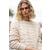 Inka Sweater Cream S Cotton crew neck 