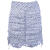 Pauline Skirt Blue windmill AOP S Ruched chiffon skirt 