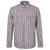 Russel Shirt Dusky olive S Striped linen pocket shirt 