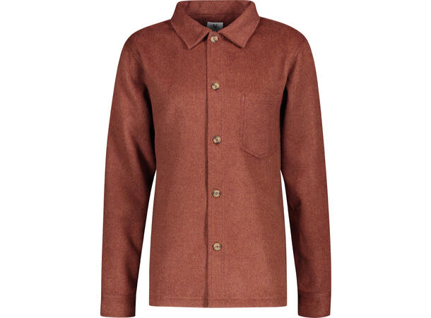 Aligo Overshirt Rust XL Wool twill overshirt 