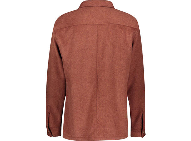 Aligo Overshirt Rust XL Wool twill overshirt 