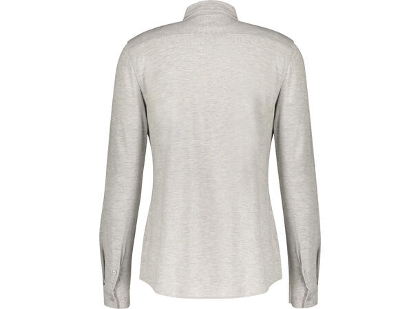 Amund Shirt Grey melange S Modal stretch shirt 