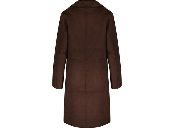 Cali Coat Chocolate Brown S Wool coat 