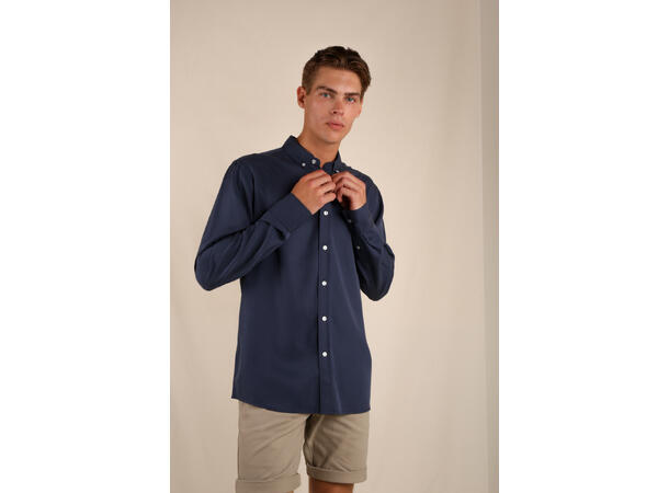 Gus Shirt Denim blue S Lyocell shirt 